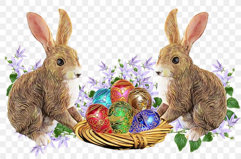 Easter Egg, PNG, 1920x1265px, Watercolor, Domestic Rabbit, Easter, Easter Bunny, Easter Egg Download Free