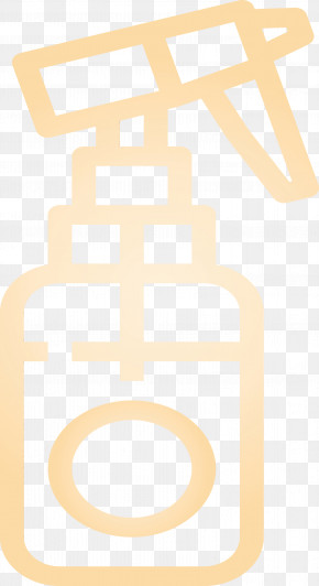 Line Font Beige PNG