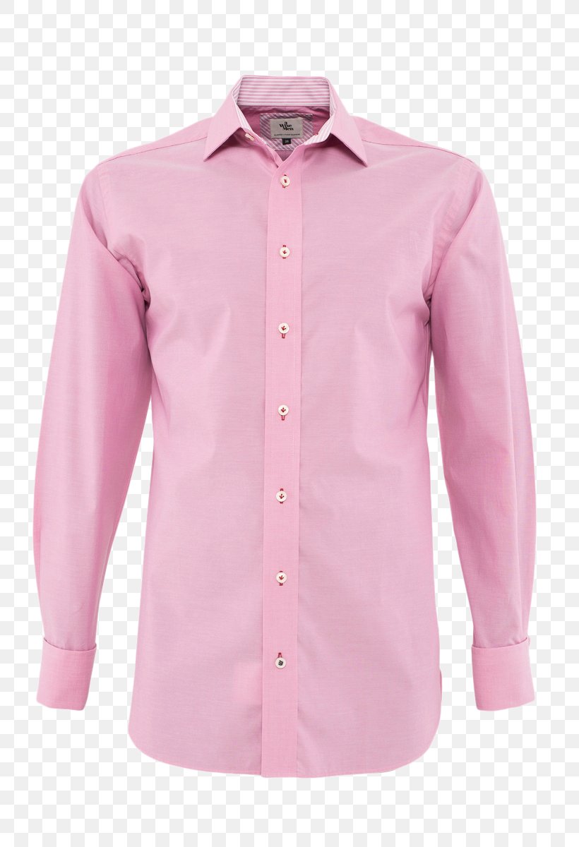 Blouse Pink M Dress Shirt Neck, PNG, 801x1200px, Blouse, Button, Collar, Dress Shirt, Magenta Download Free