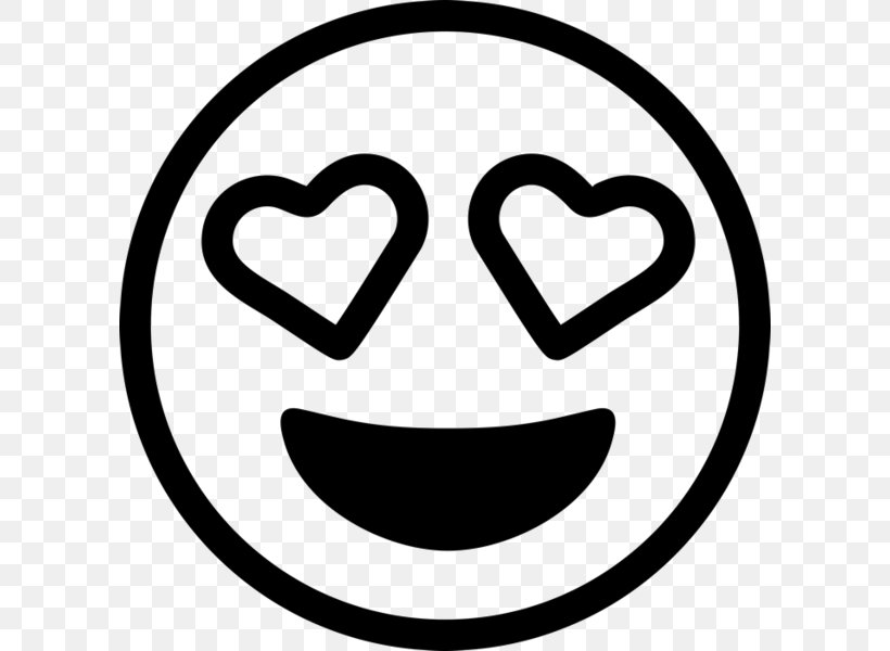 Emoji Heart Smile Eye Face, PNG, 600x600px, Watercolor, Cartoon, Flower, Frame, Heart Download Free