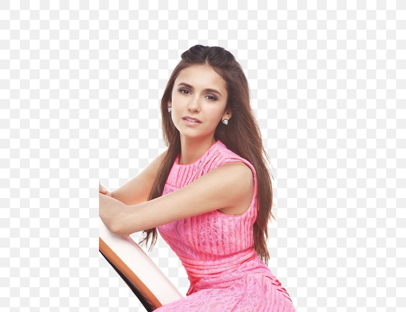 Nina Dobrev Elena Gilbert The Vampire Diaries The Awakening: And, The Struggle, PNG, 420x630px, Watercolor, Cartoon, Flower, Frame, Heart Download Free