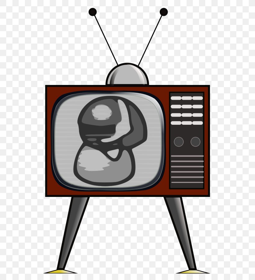 Color Television Free-to-air Clip Art, PNG, 552x900px, Television, Black And White, Cartoon, Color Television, Computer Monitors Download Free