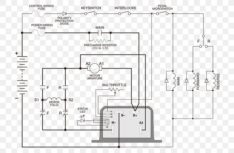Motor Controller Electric, Motor Control Circuit Wiring Diagram