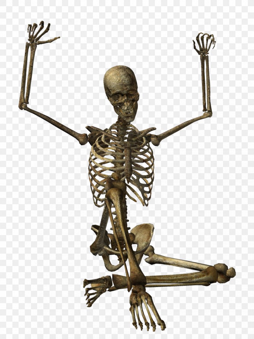 Skeleton Clip Art, PNG, 868x1161px, Skeleton, Brass, Bronze, Bronze Sculpture, Cemetery Download Free