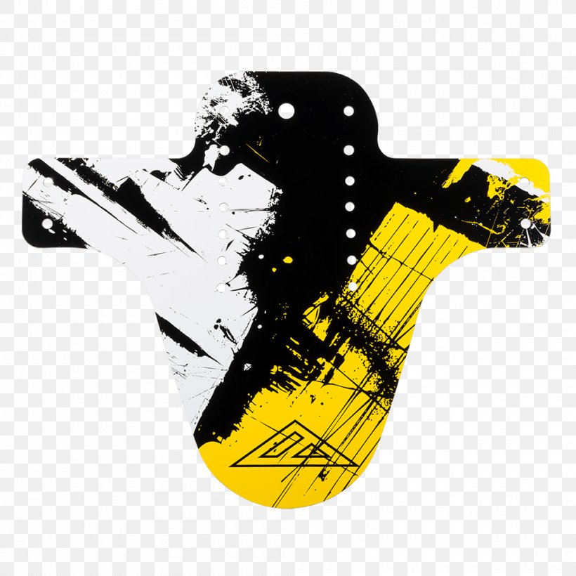 Yellow Splatter Film Fender Black And White Mountain Bike, PNG, 1000x1000px, Yellow, Bicycle, Black, Black And White, Color Download Free