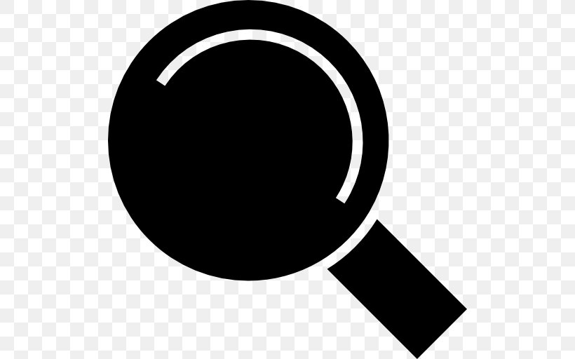 Symbol, PNG, 512x512px, Symbol, Black, Black And White, Computer, Magnifying Glass Download Free