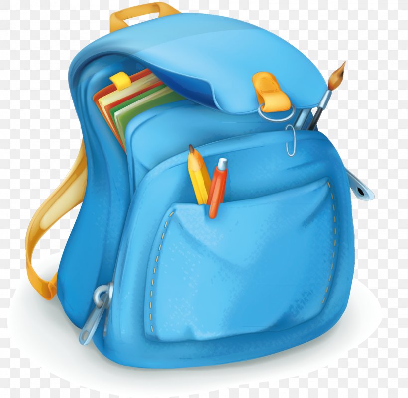 Poster Euclidean Vector, PNG, 1617x1579px, Poster, Azure, Backpack, Bag, Blue Download Free
