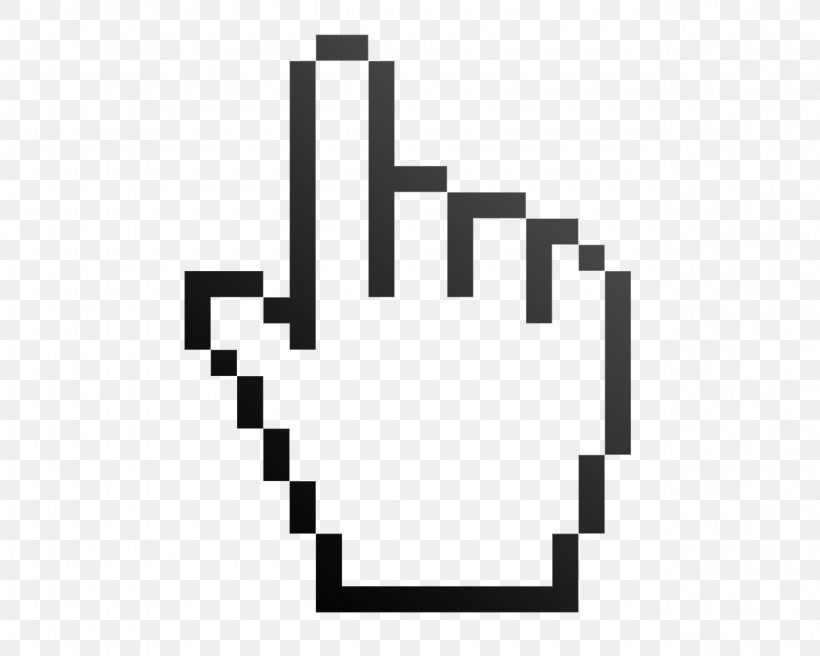 Computer Mouse Cursor Pointer Hand Icon, PNG, 1280x1024px, Computer Mouse, Black, Black And White, Computer, Computer Monitor Download Free