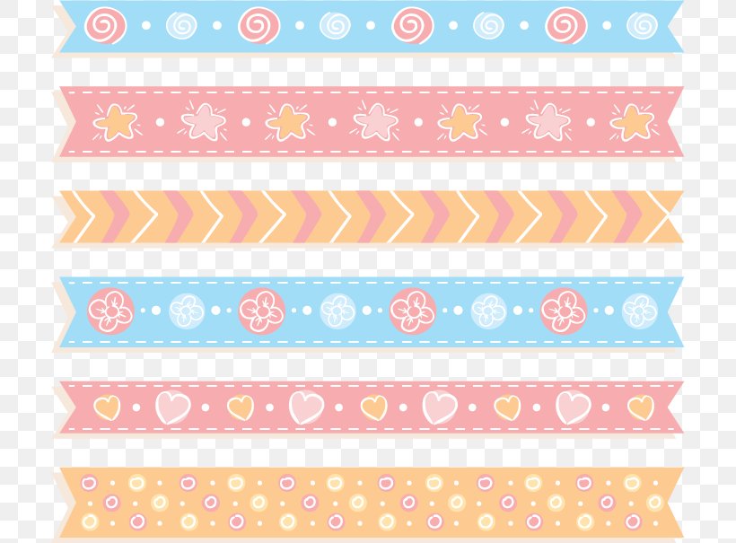 Cute Baby Ribbon Decoration, PNG, 706x605px, Ribbon, Area, Cuteness, Infant, Material Download Free