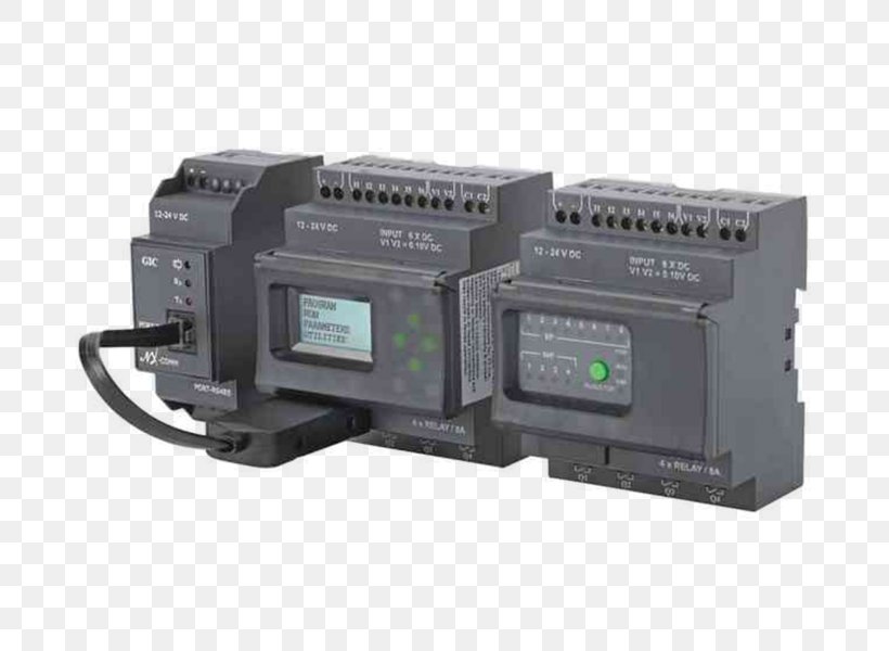 Programmable Logic Controllers Relay Logic Control System Programmable Logic Device, PNG, 720x600px, Programmable Logic Controllers, Circuit Breaker, Circuit Component, Control System, Controller Download Free