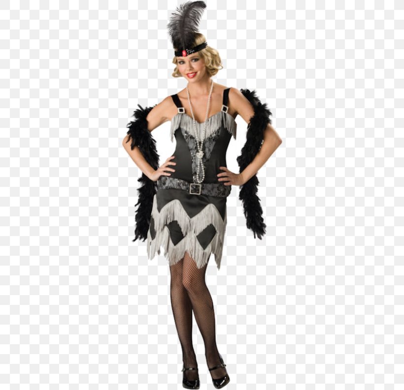 1920s Flapper Costume Party Dress, PNG, 500x793px, Flapper, Buycostumescom, Charleston, Clothing, Costume Download Free