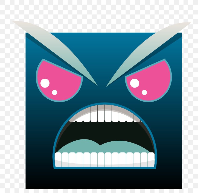 Angry Square, PNG, 800x800px, Angry Square Runner, Anger, Drawing, Eyebrow, Face Download Free