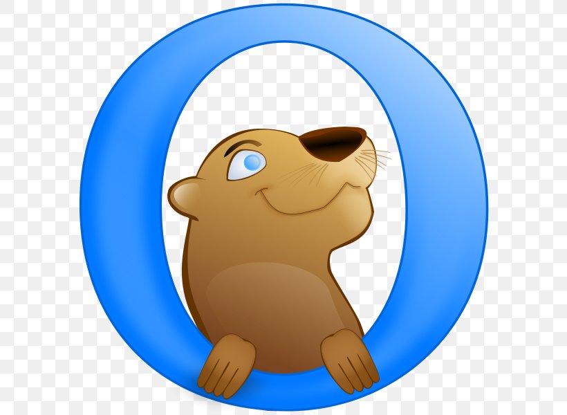 Otter Browser Web Browser Linux Opera APT, PNG, 600x600px, Otter Browser, Appimage, Apt, Carnivoran, Cartoon Download Free