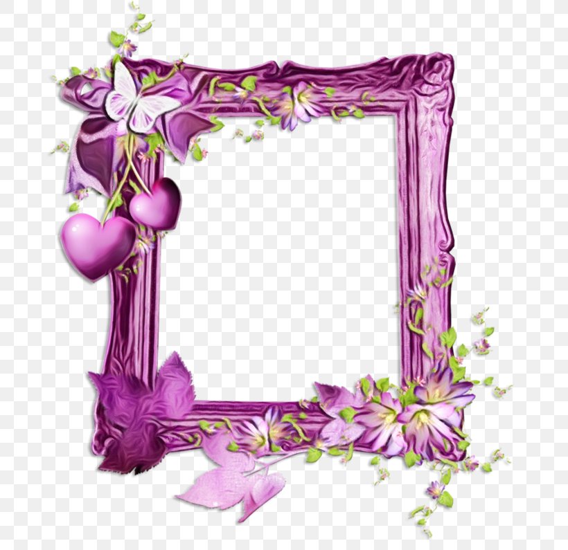 Flower Photo Frame, PNG, 700x795px, Watercolor, Drawing, Film Frame, Flower, Image Editing Download Free