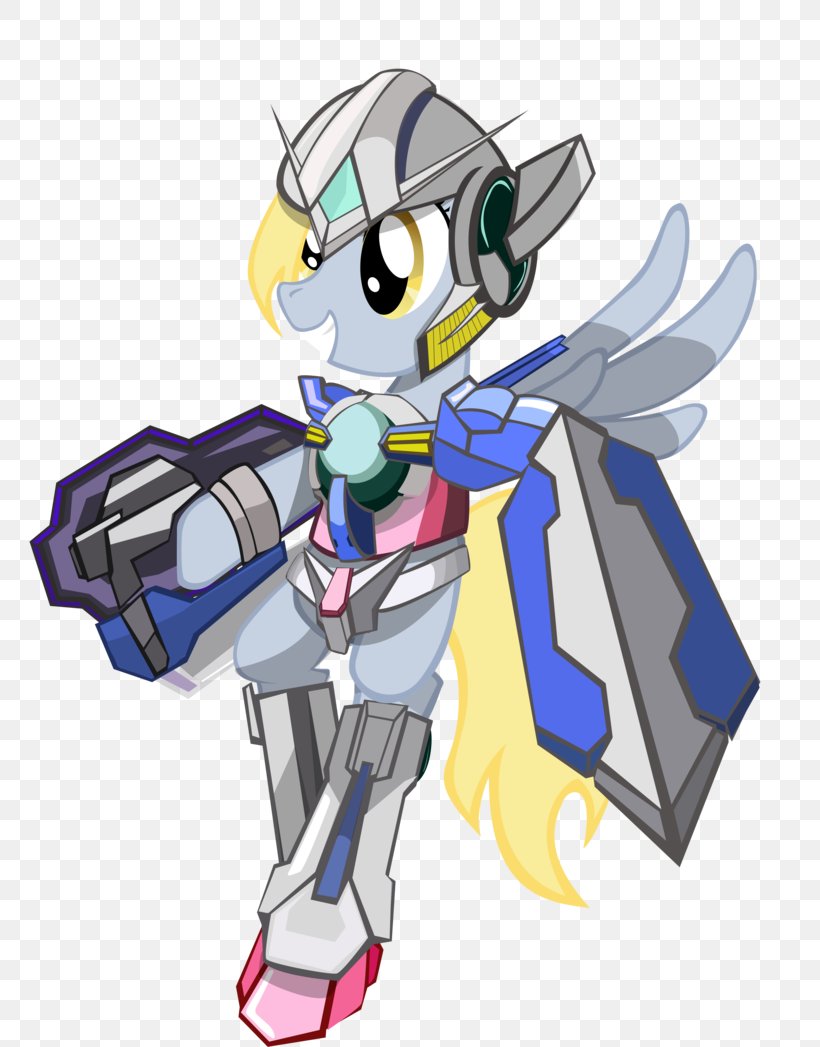 GN-001 Gundam Exia Derpy Hooves Haro Image, PNG, 762x1047px, Watercolor, Cartoon, Flower, Frame, Heart Download Free