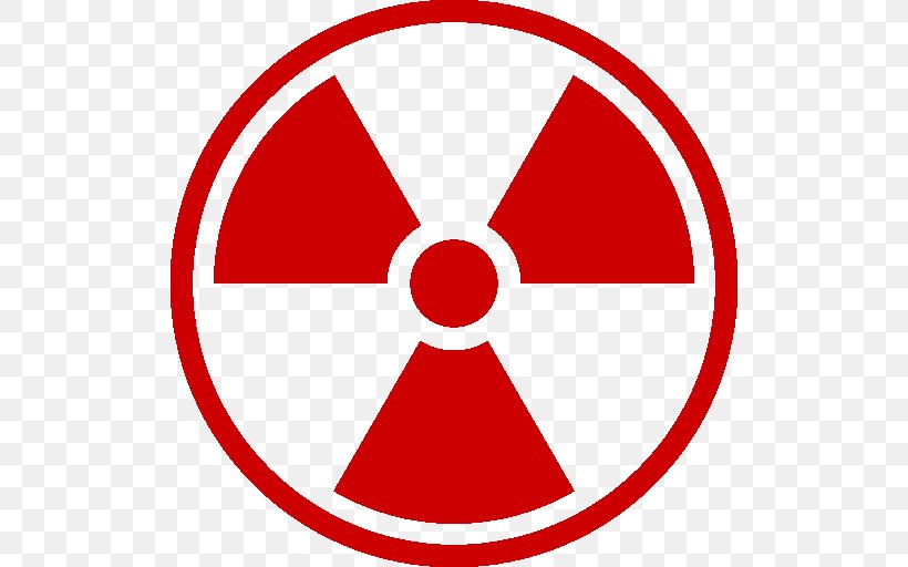 Radioactive Decay Ionizing Radiation Symbol, PNG, 512x512px, Radioactive Decay, Area, Biological Hazard, Ionizing Radiation, Logo Download Free