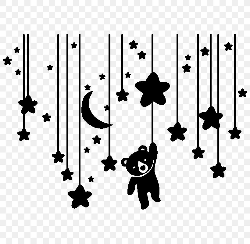Sticker Wall Label Room House, PNG, 800x800px, Sticker, Bear, Black, Black And White, Door Download Free