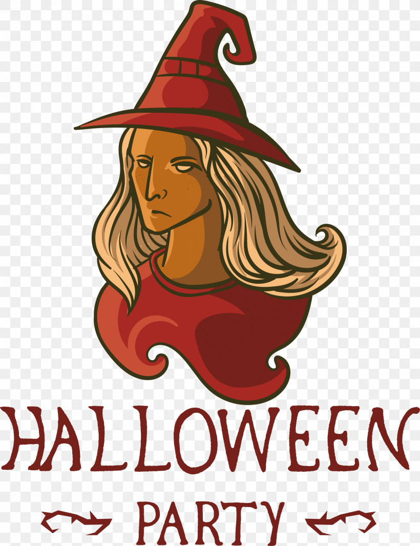 Halloween Party, PNG, 2307x3000px, Halloween Party, Cartoon, Character, Christmas Day, Logo Download Free