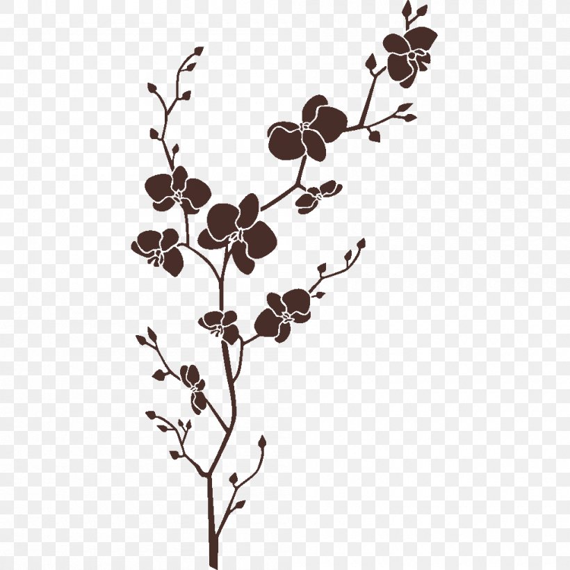Wall Decal Sticker Interior Design Services Decorative Arts, PNG, 1000x1000px, Wall Decal, Blossom, Branch, Decal, Decorative Arts Download Free