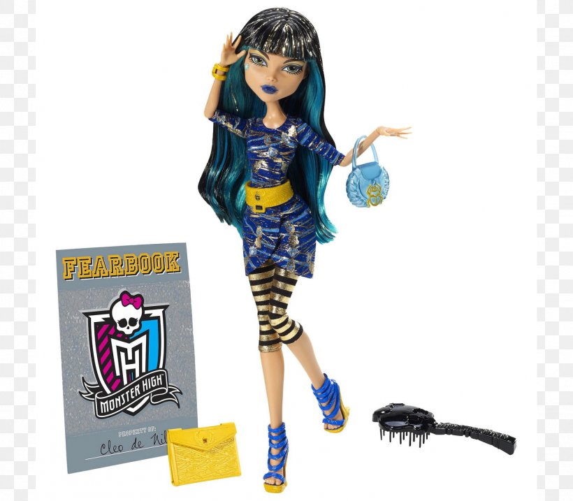 Amazon.com Monster High Cleo De Nile Doll Mattel Monster High, PNG, 1463x1280px, Amazoncom, Barbie, Cleo De Nile, Doll, Electric Blue Download Free