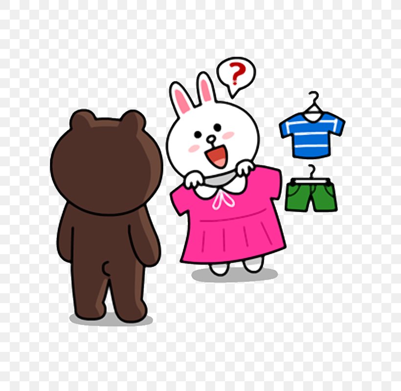 Brown Bear Line Friends LINE BROWN FARM, PNG, 800x800px, Bear, Brown, Brown Bear, Cat, Fictional Character Download Free