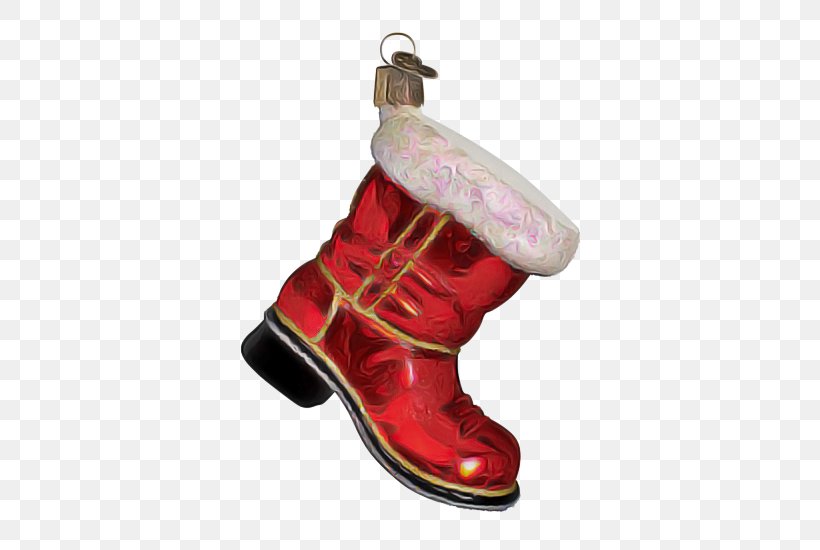 Christmas Decoration, PNG, 550x550px, Footwear, Boot, Christmas Decoration, Christmas Ornament, Christmas Stocking Download Free