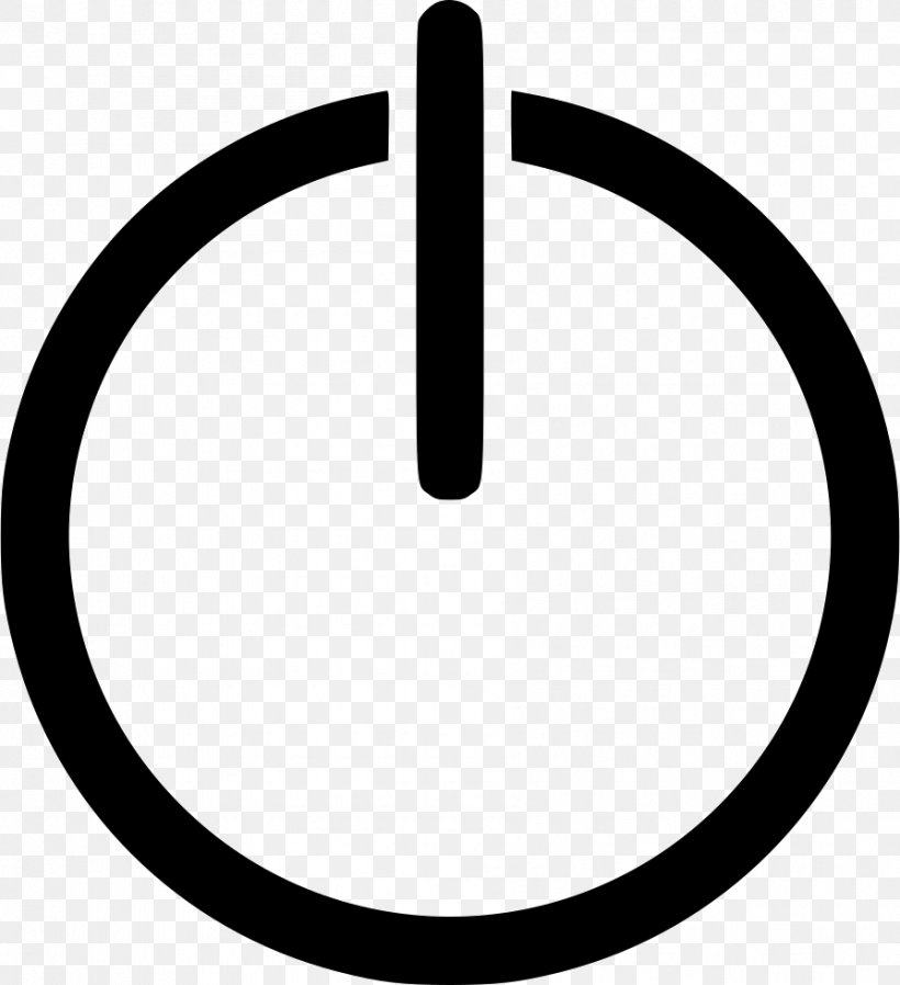 Power Symbol, PNG, 894x980px, Power Symbol, Area, Black And White, Button, Computer Download Free