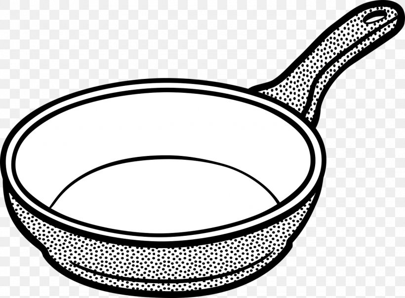 Cookware And Bakeware Frying Pan Bread Clip Art, PNG, 1280x944px, Cookware And Bakeware, Baking, Black And White, Bread, Cooking Download Free