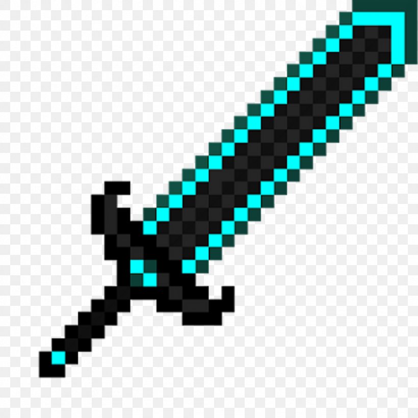 Minecraft: Pocket Edition Minecraft: Story Mode Sword Video Games, PNG, 1024x1024px, Minecraft, Classification Of Swords, Diamond Sword, Green, Minecraft Mods Download Free