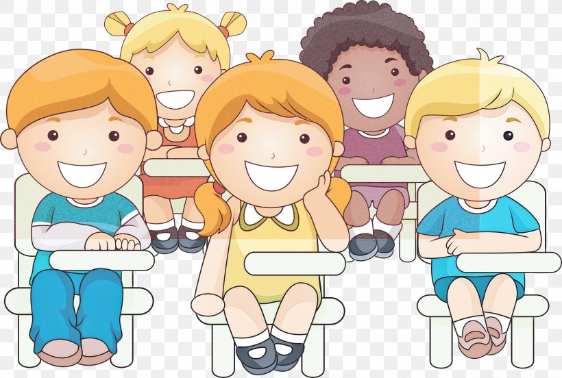Social Group Cartoon People Child Sharing, PNG, 2400x1618px, Social Group, Cartoon, Child, Fun, Interaction Download Free