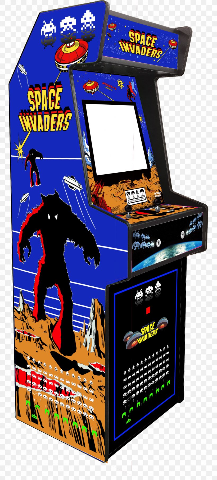 space invaders arcade machine
