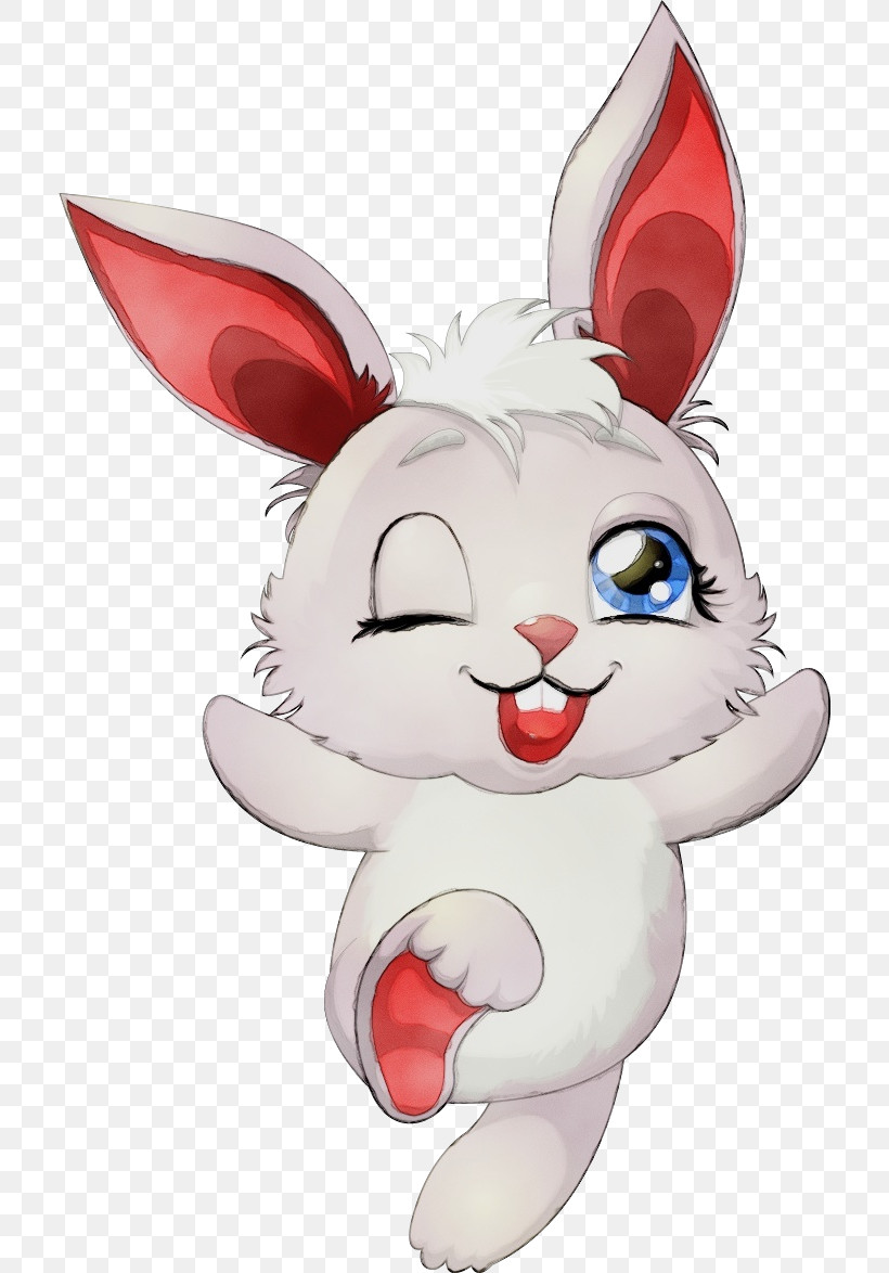 Easter Bunny, PNG, 712x1174px, Watercolor, Animation, Cartoon, Ear, Easter Bunny Download Free