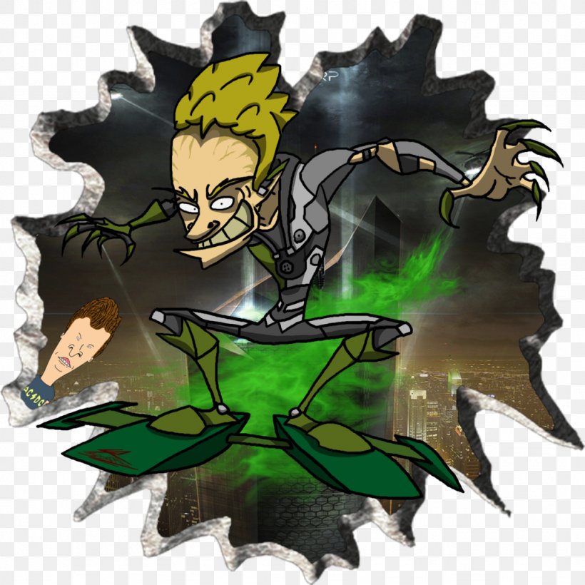 Green Goblin Beavis Spider-Man YouTube Butt-head, PNG, 1024x1024px, Green Goblin, Amazing Spiderman, Amazing Spiderman 2, Beavis, Beavis And Butthead Download Free