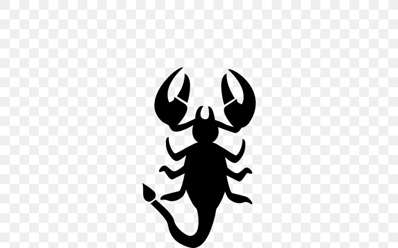 Scorpio Astrological Sign Symbol Astrology, PNG, 512x512px, Scorpio, Artwork, Astrological Sign, Astrology, Black And White Download Free