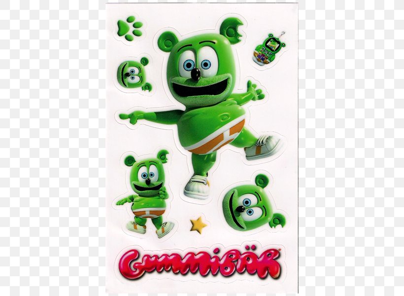 I'm A Gummy Bear (The Gummy Bear Song) Birthday Cake Gummi Candy, PNG, 600x600px, Gummy Bear, Amphibian, Bear, Birthday, Birthday Cake Download Free