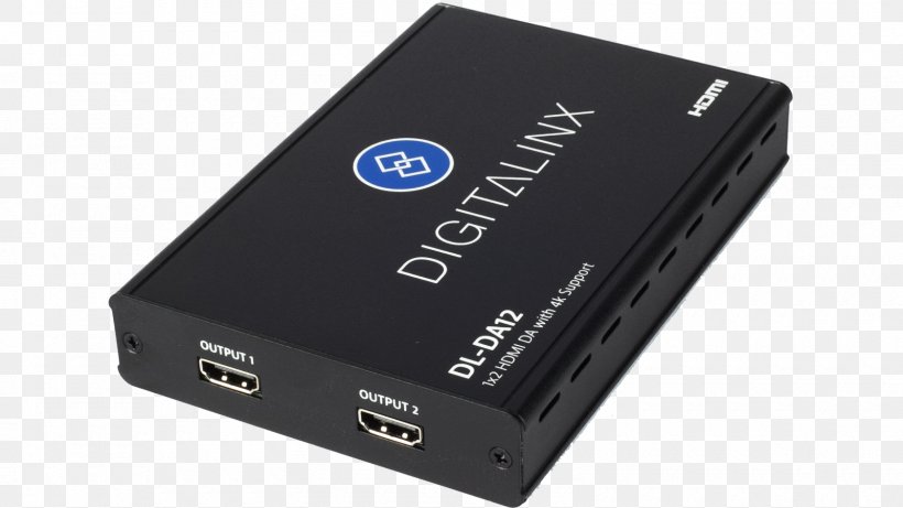 HDMI Distribution Amplifier VGA Connector Computer Port Video, PNG, 1600x900px, Hdmi, Cable, Cable Television, Computer Hardware, Computer Port Download Free