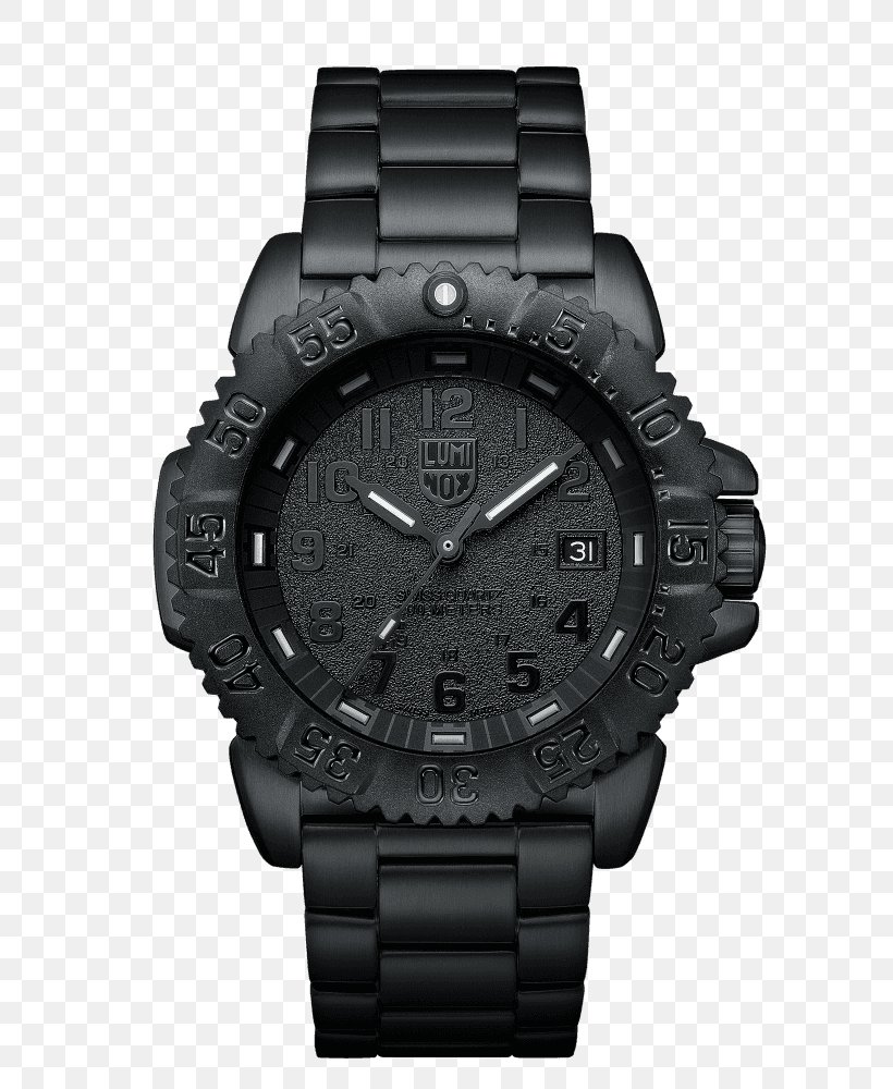 Luminox Navy Seal Colormark 3050 Series Watch Chronograph United States Navy SEALs, PNG, 750x1000px, Luminox, Amazoncom, Analog Watch, Black, Bracelet Download Free