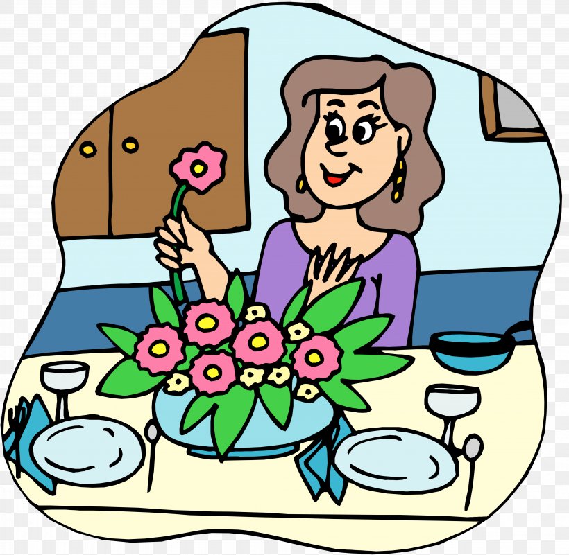 Table Setting Clip Art Openclipart Dining Room, PNG, 4284x4188px, Table, Cartoon, Desk, Dining Room, Document Download Free