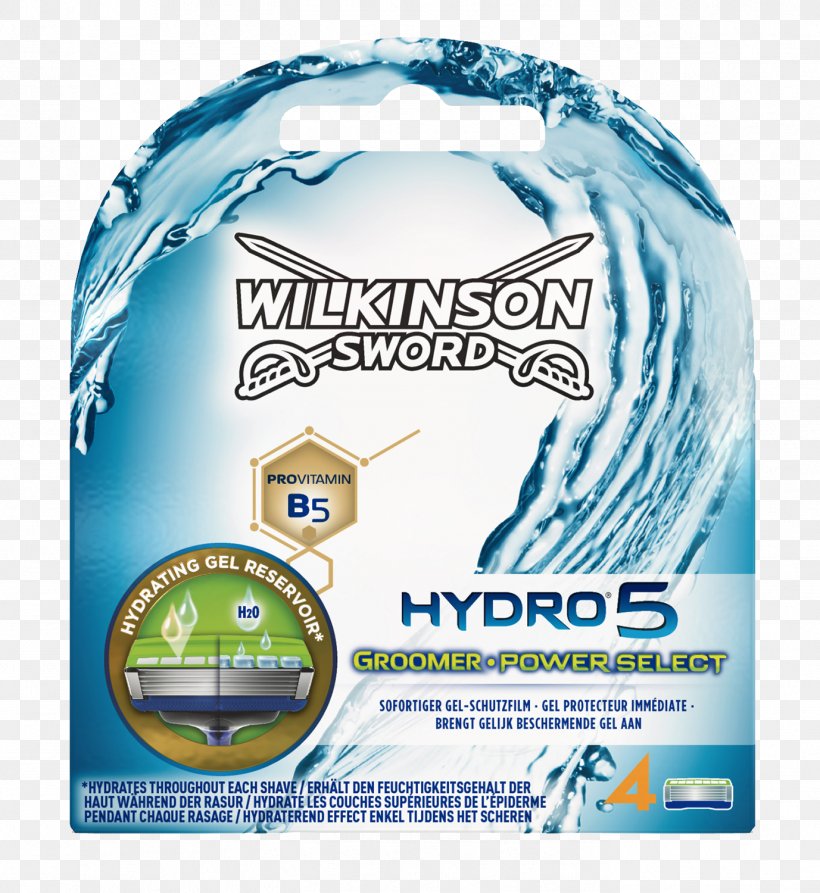 Wilkinson Sword Hydro 5 Razor And Blades Wilkinson Sword Hydro 5 Razor And Blades Wilkinson Sword Hydro 5 Blades Refill (Pack Of 4) Shaving, PNG, 1377x1500px, Wilkinson Sword, Beard, Brand, Razor, Shaving Download Free