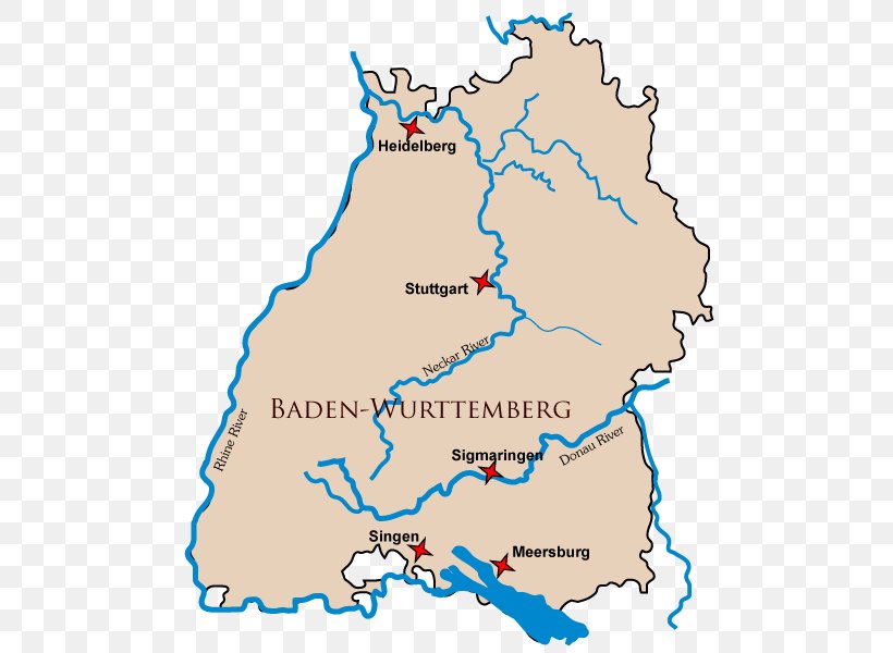 Baden Baden Stuttgart Map States Of Germany United States Png