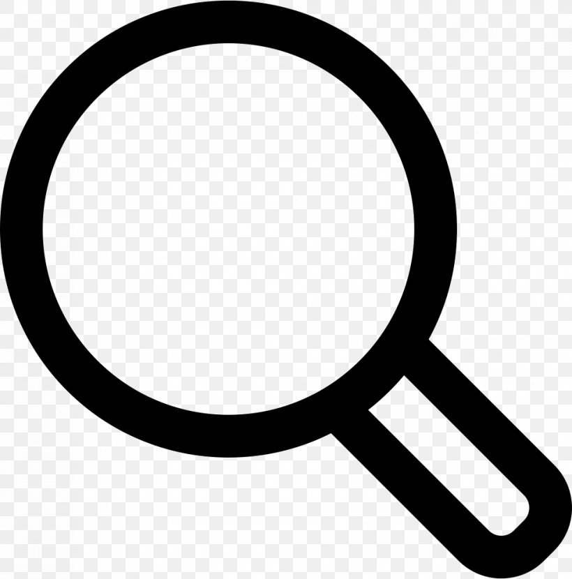 Magnifying Glass Magnifier, PNG, 980x992px, Magnifying Glass, Black And White, Glass, Information, Magnification Download Free