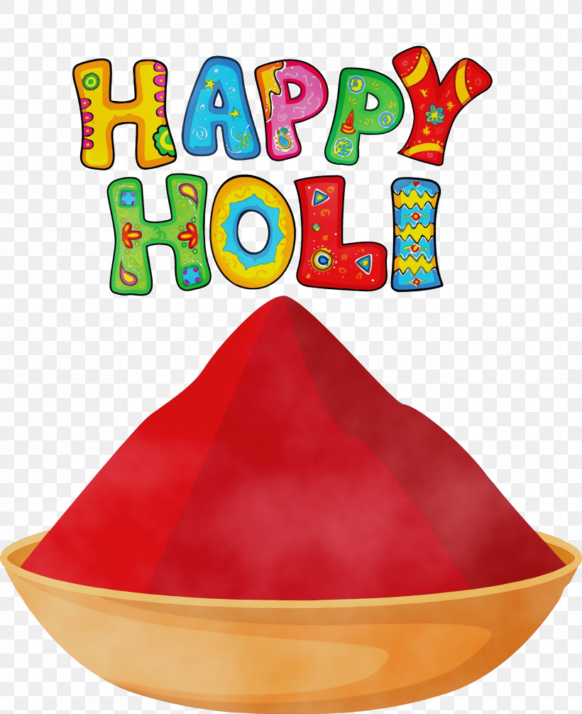 Party Hat, PNG, 2591x3178px, Happy Holi, Hat, Meter, Paint, Party Download Free