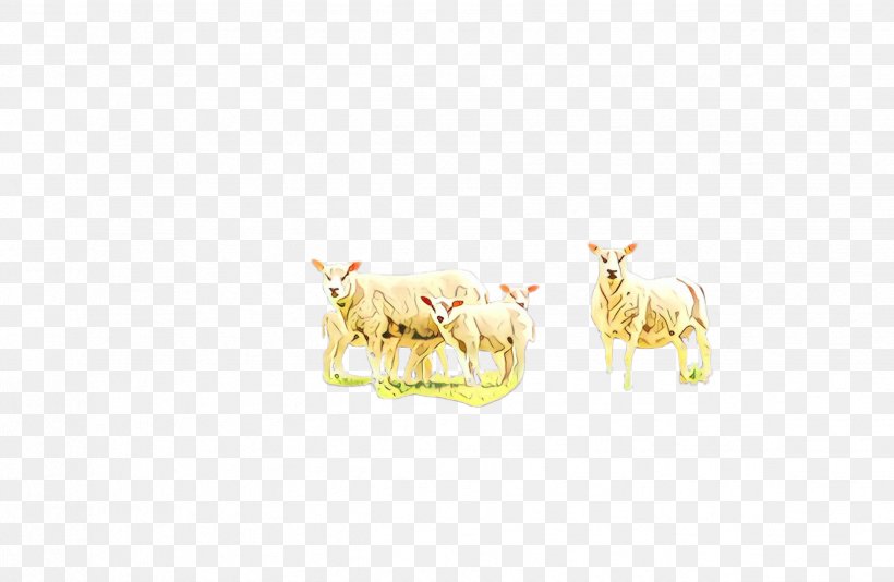 Cattle Yellow Animal Meter, PNG, 2476x1615px, Cartoon, Animal, Cattle, Earrings, Fawn Download Free