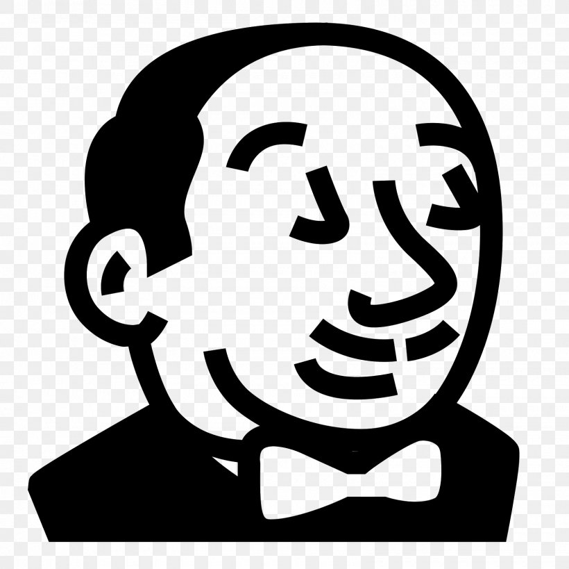 Jenkins Clip Art, PNG, 1600x1600px, Jenkins, Artwork, Black And White, Face, Facial Expression Download Free