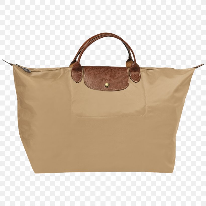 Baggage Longchamp Pliage Travel, PNG, 1000x1000px, Bag, Backpack, Baggage, Beige, Brown Download Free