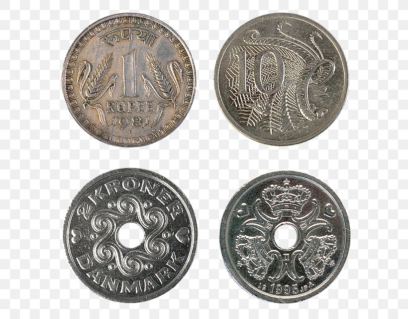 Coin Currency Danish Krone Indian Rupee, PNG, 640x640px, Coin, Button, Cash, Cent, Currency Download Free