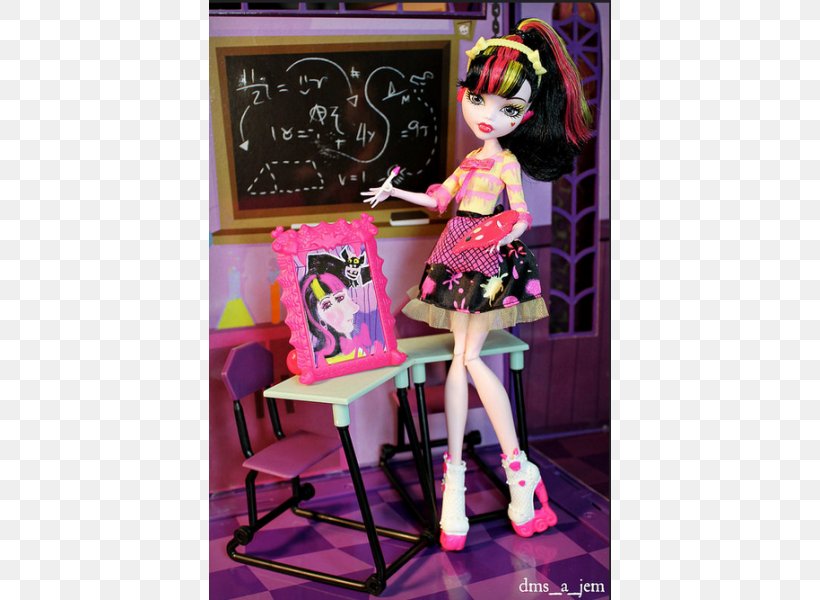 Draculaura Barbie Monster High Skelita Calaveras Mattel, PNG, 600x600px, Draculaura, Art, Barbie, Class, Doll Download Free