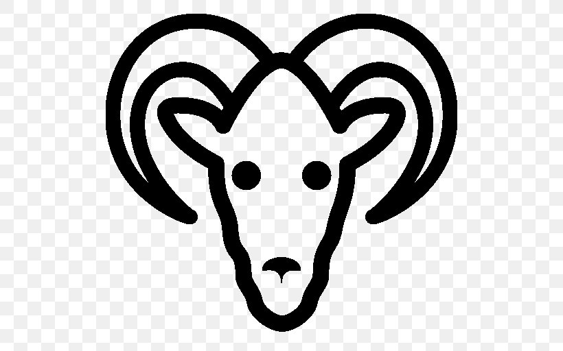 Goat Sheep Thepix Astrology, PNG, 512x512px, Goat, Aquarius, Artwork, Astrology, Black And White Download Free