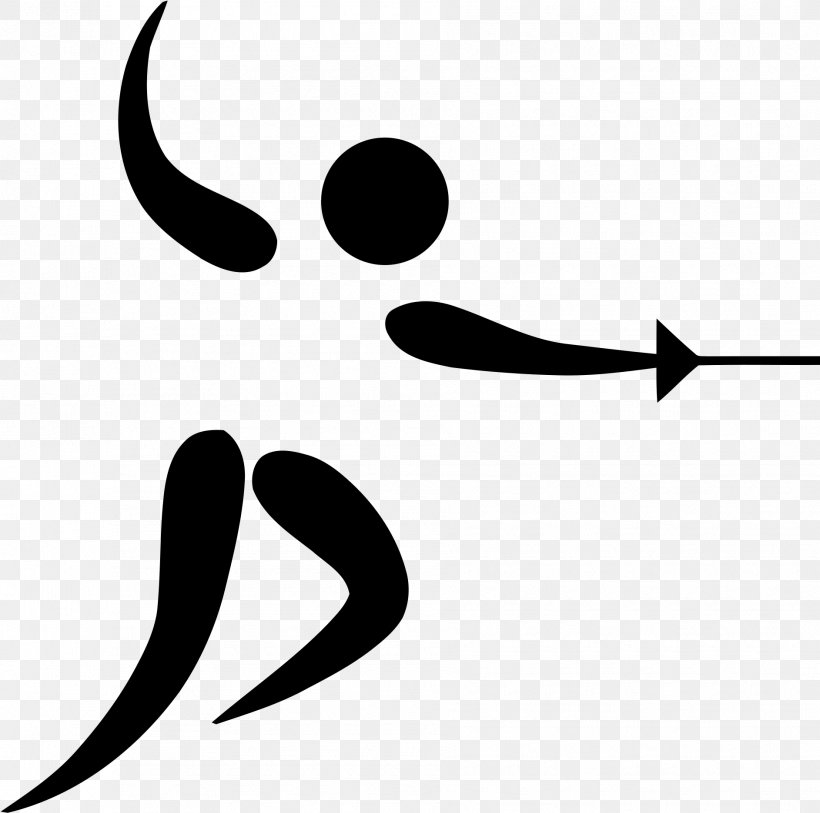 Summer Smile, PNG, 1885x1871px, Fencing At The Summer Olympics, Blackandwhite, Calligraphy, Fencing, Foil Download Free