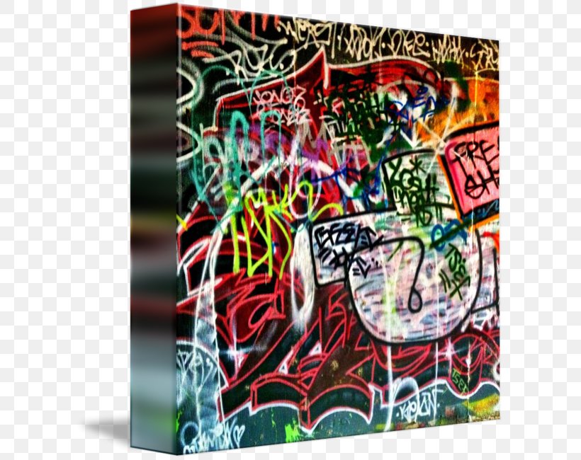 Graffiti Gallery Wrap Art Canvas, PNG, 606x650px, Graffiti, Art, Canvas, Collage, Gallery Wrap Download Free